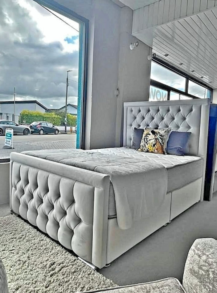 Hilton Bed - Luxury Tufted Bed Frame