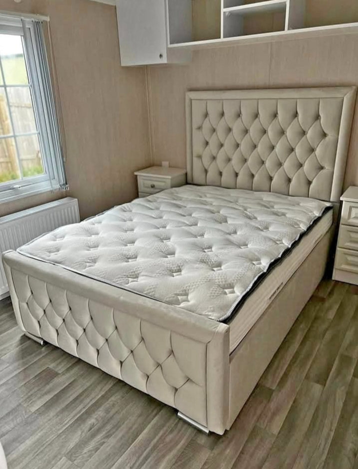Hilton Bed - Luxury Tufted Bed Frame