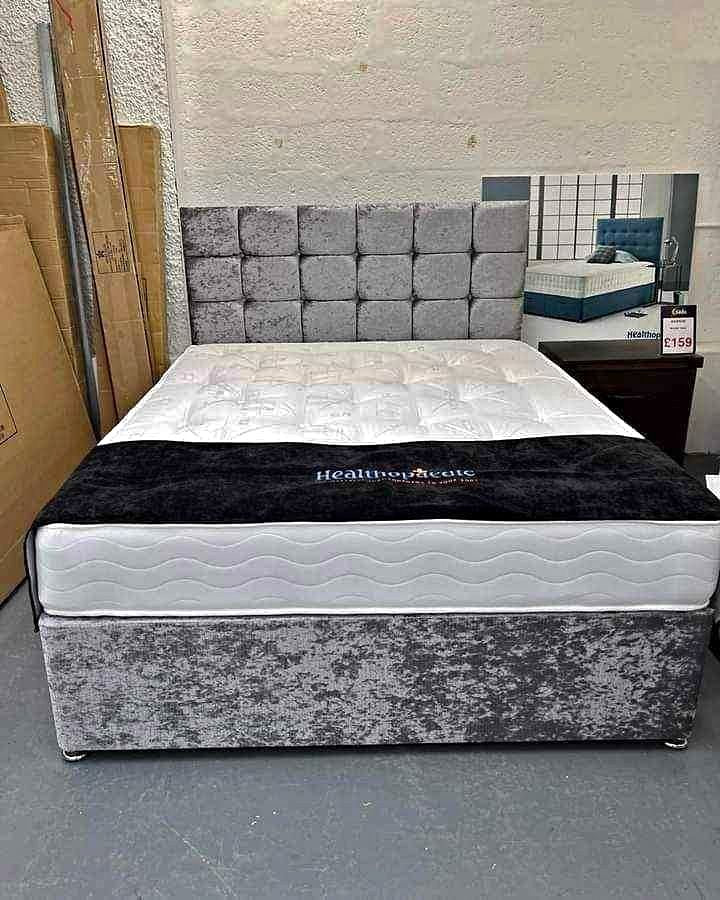 Luxury Divan Bed - Premium Comfort Base