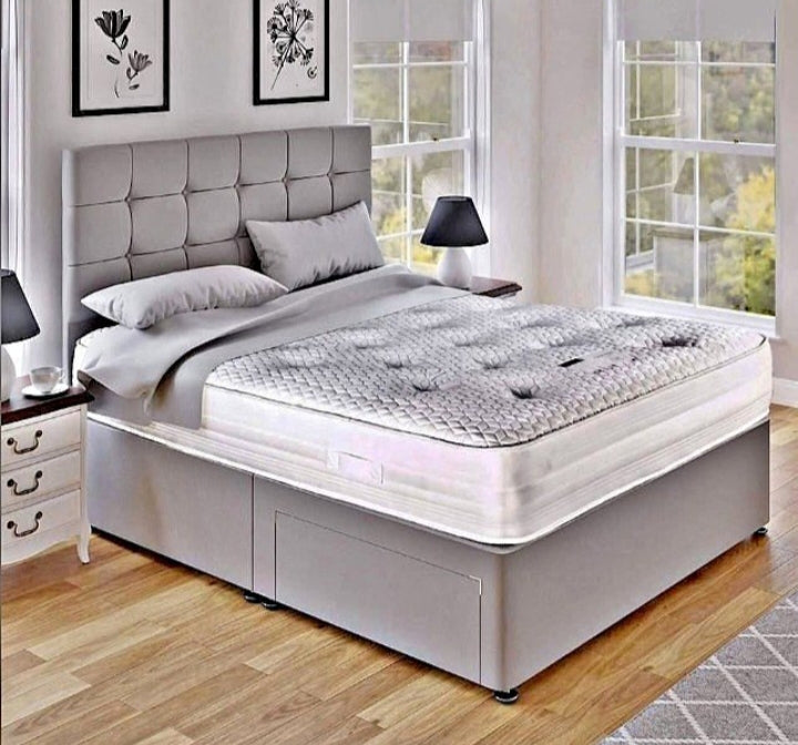 Luxury Divan Bed - Premium Comfort Base