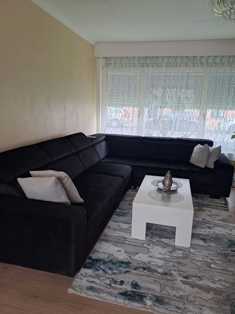 Large L-Shaped Sectional Sofa - Charcoal Gray Modular Corner Couch with Storage