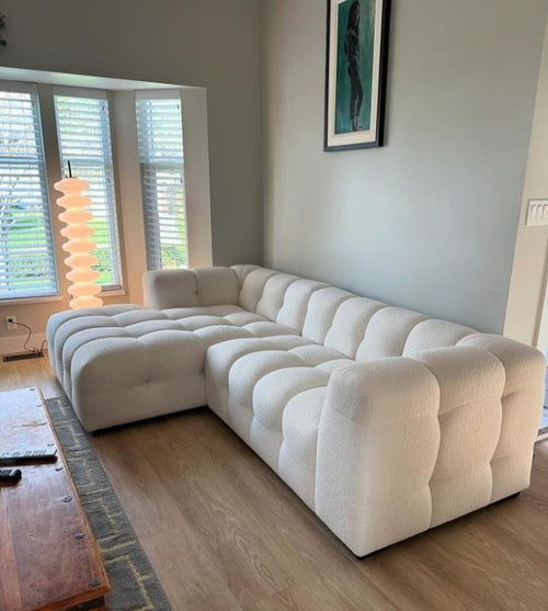 Bubble Sofa – Boucle Sectional Sofa