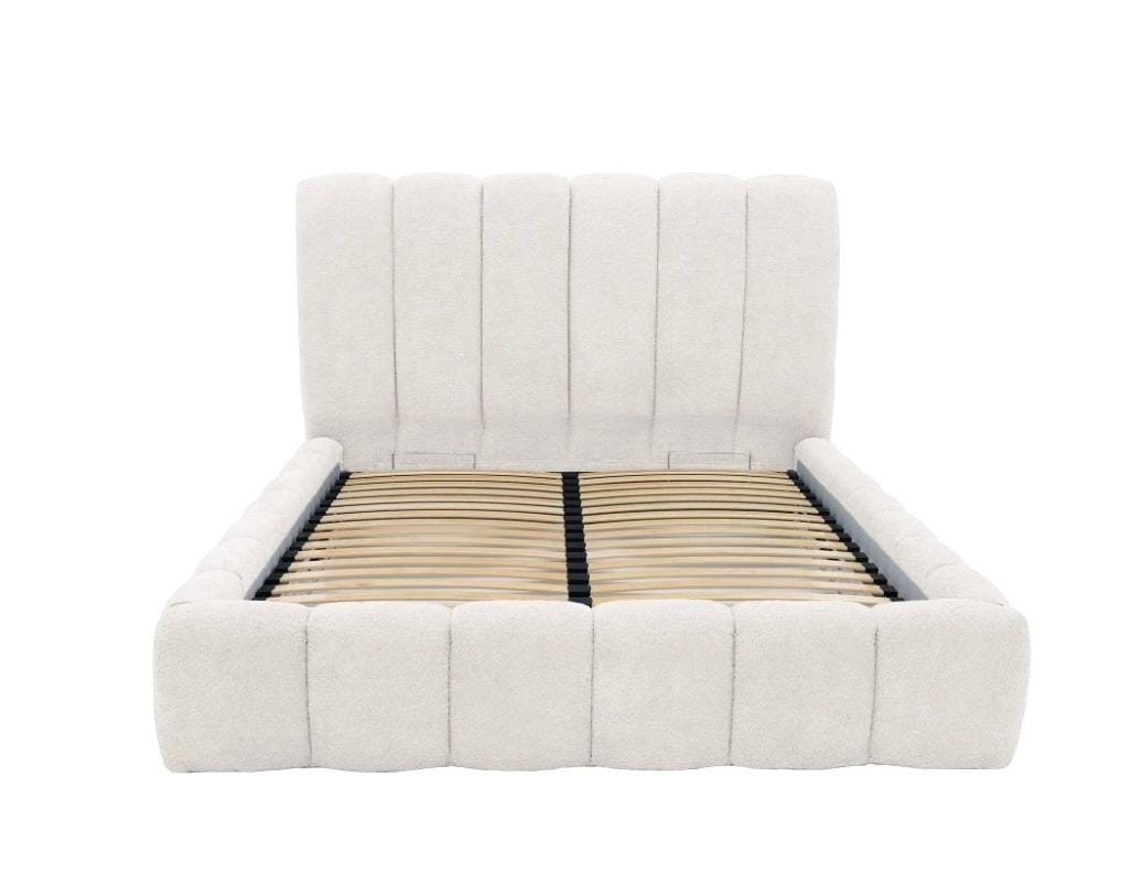 Bubble Bed with Mattress & Gaslift Storage