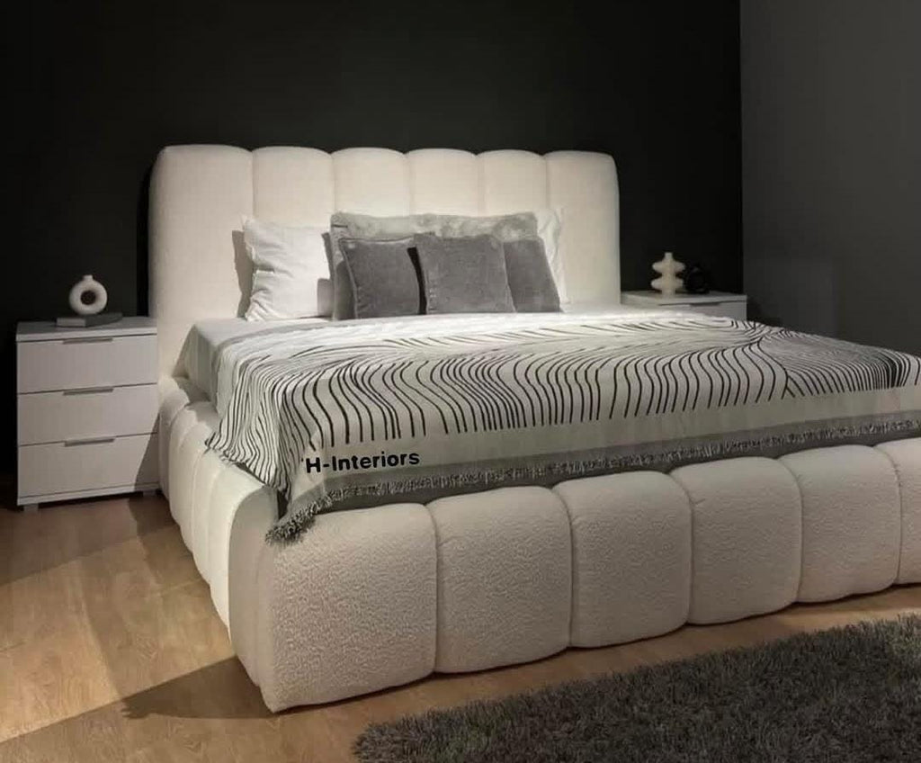 Bubble Bed with Mattress & Gaslift Storage