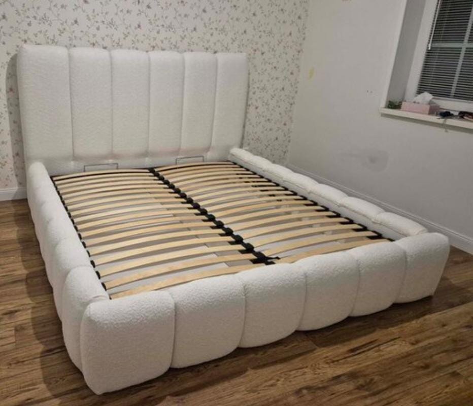 Bubble Bed with Mattress & Gaslift Storage