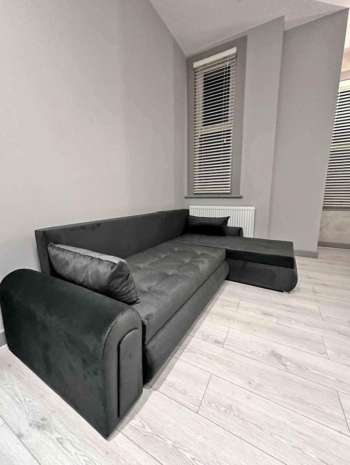 Premium 3-Seater Corner Sofa Bed with Integrated Storage